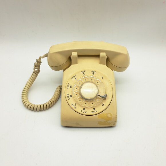 Vintage Rotary Phone QSQM 500AX - Picture 1 of 10
